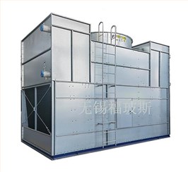 双进风复合流闭式冷却塔