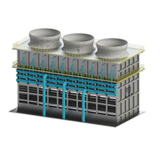 闭式冷却塔在工业生产中有何作用？